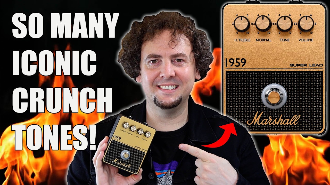 Marshall 1959 Super Lead Pedal | In-depth Review & Demo + All the tones with six different guitars!