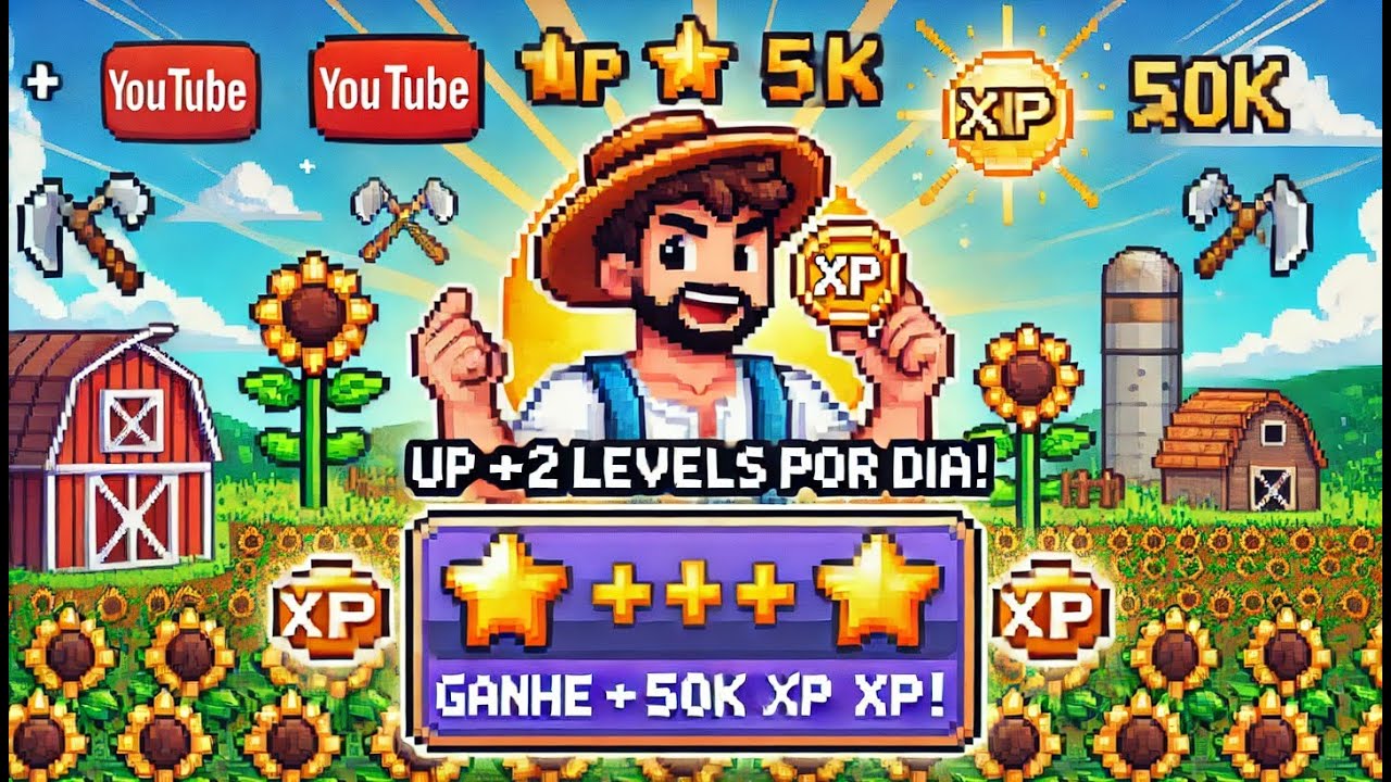 Suba de Nível Rápido no Sunflower Land - Método de +50K XP