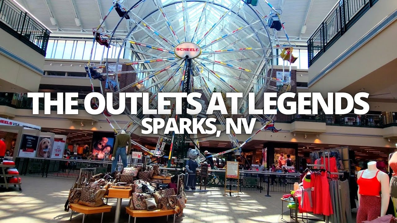 Exploring The Outlets at Legends in Sparks, Nevada USA Walking Tour 