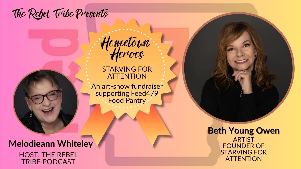 Fighting Food Insecurity Through Art | Featuring Beth Young Owen | Starving for Attention Fundraiser
