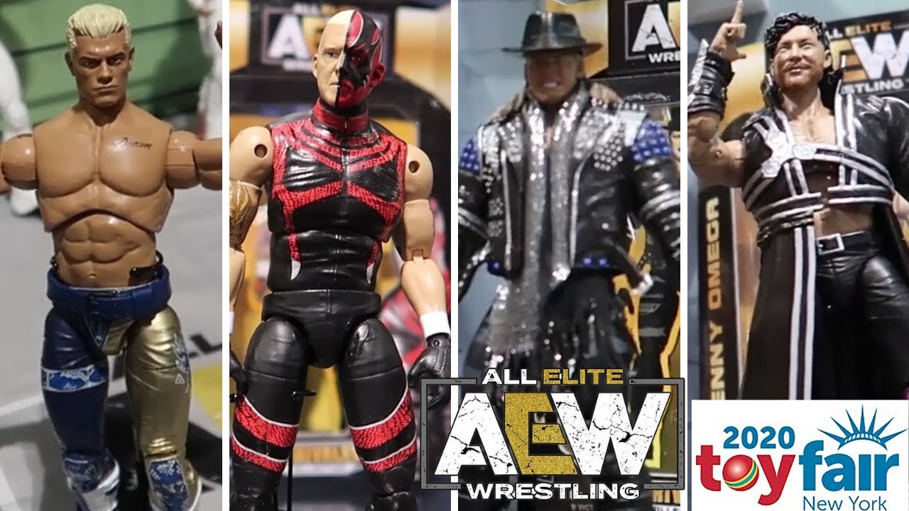 New York Toy Fair 2020 AEW New Figures Revealed