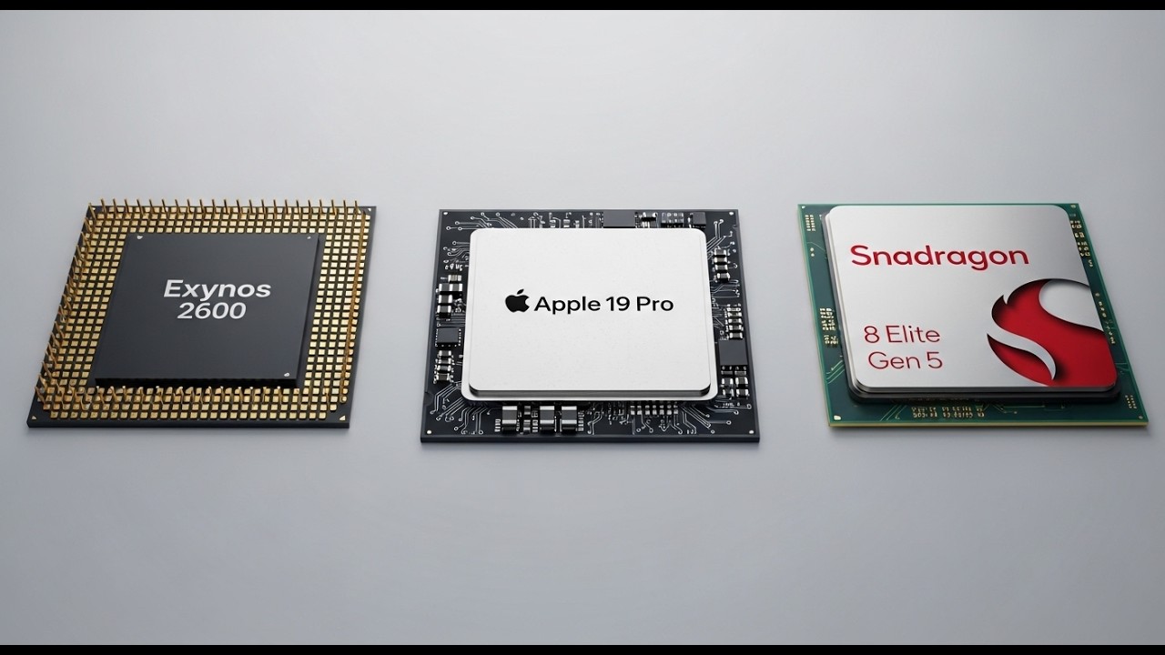Exynos 2600 vs A19 Pro vs Snapdragon 8 Elite Gen 5 — The Results Are Shocking