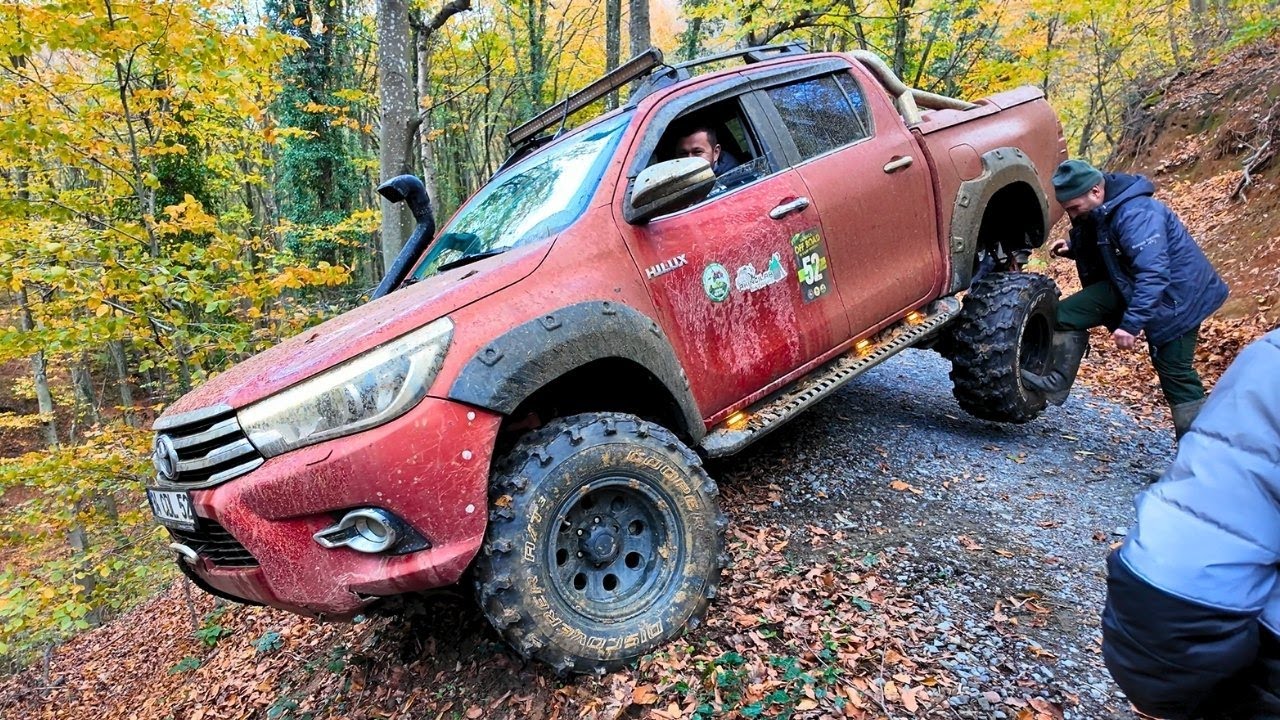 2.8 HILUX - RAPTOR - PATROL ORMAN ETABI - BOL ÇAMUR #akıncılarextreme