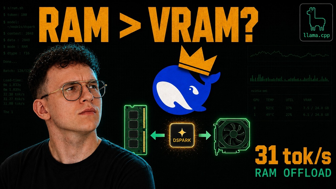 llama.cpp Just Got DSpark: DeepSeek V4 Flash 284B Explained, Deployed & Benchmarked on 1 GPU