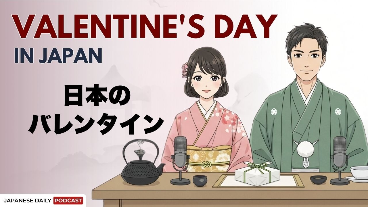 Why is Japanese Valentine's Day Different? | Japnese Daily Podcast