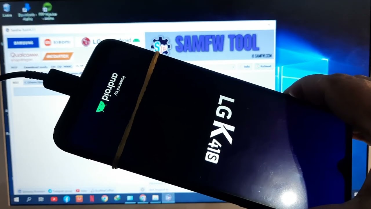 Rom (downgrade) LG K41s Android 11 para o Android 10 (desbloqueio google em seguida)