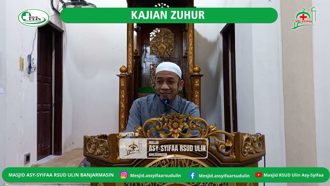 Kajian Zuhur Rabu, 25 Februari 2026 oleh Ust. Samdani