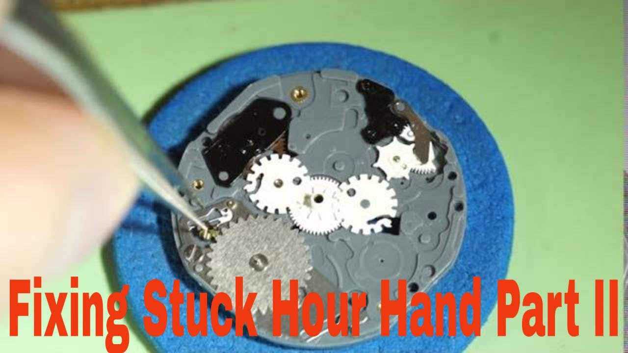 Finding a Root Cause of Why Hour Hand is Stuck in VD85A Watch Movement by SII/Seiko Part II