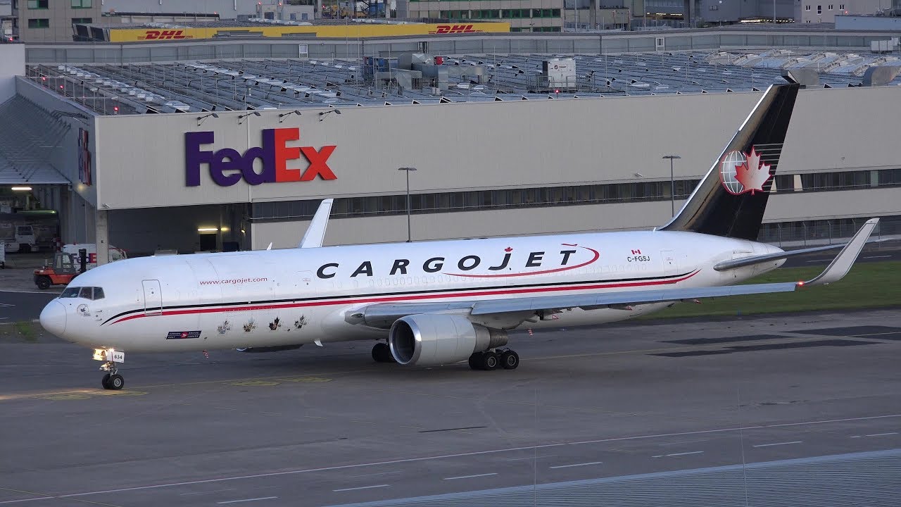[CARGOJET AIRWAYS] - Boeing 767-39H take off Cologne-Bonn Airport - [CGN]