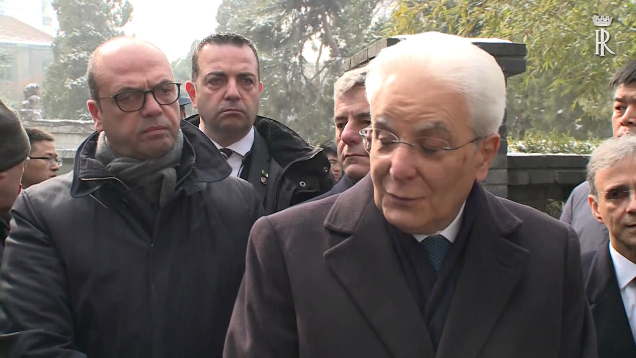 Pechino - Mattarella: visita del Tempio di Lama,  Tomba di Matteo Ricci e  Tempio di Confucio.