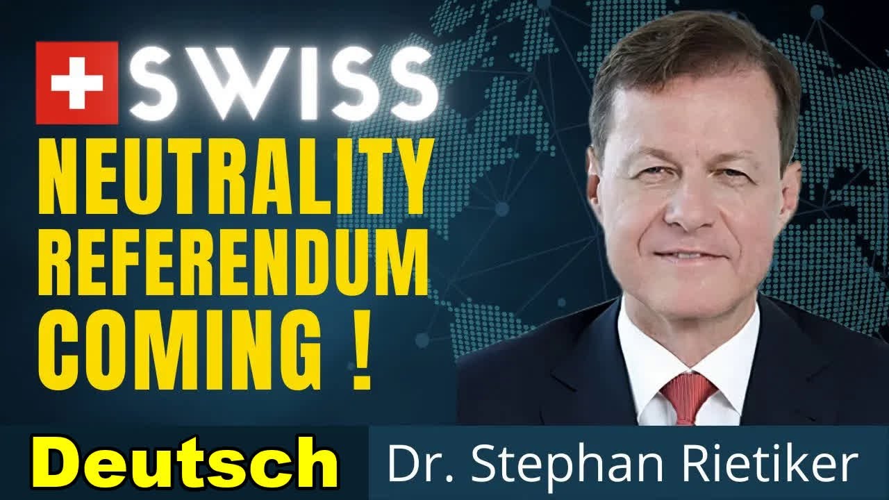Schweizer Pro-Neutralit&auml;tsreferendum | Dr. Stephan Rietiker
