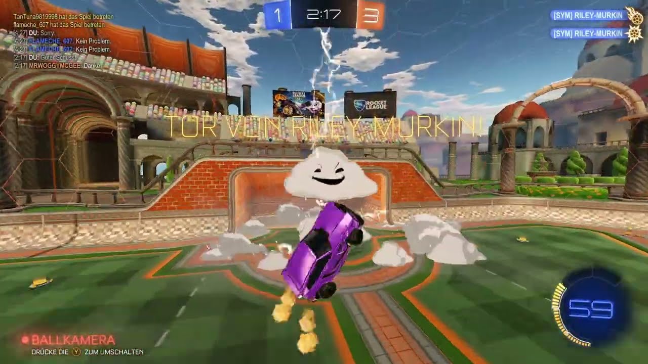 #Rocketleague - Ich spiele 3 vs 3 in Rocket League