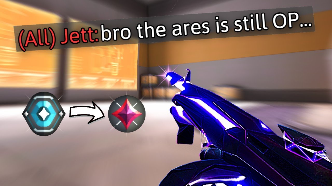 BUFFED Ares Only to Immortal | Ares Nerfed Is It Still Broken?? #2 (Valorant)