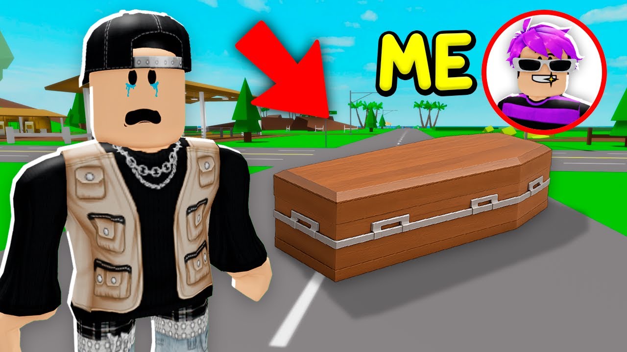 I FAKED MY FUNERAL to SCARE MY FRIENDS! (Brookhaven)