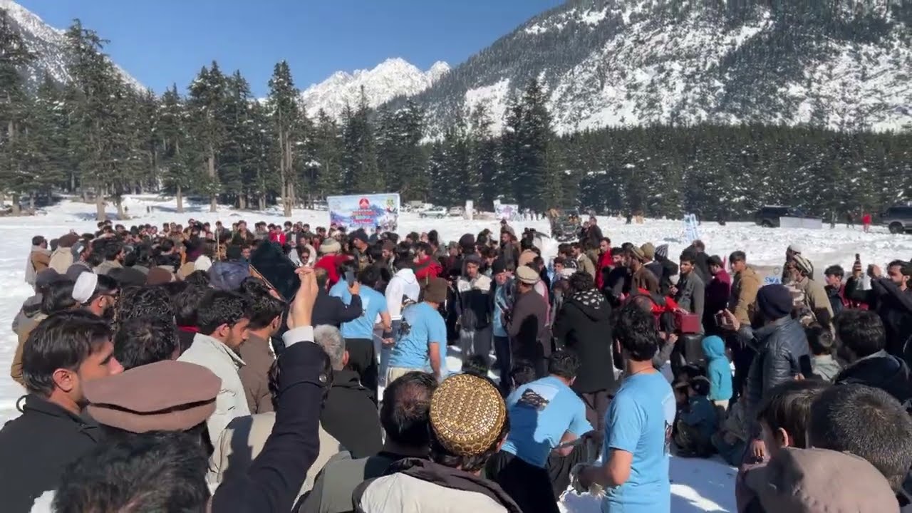 Kalam snow ⛄️ festival | Tug of War | First round | kalam Shahi Ground 