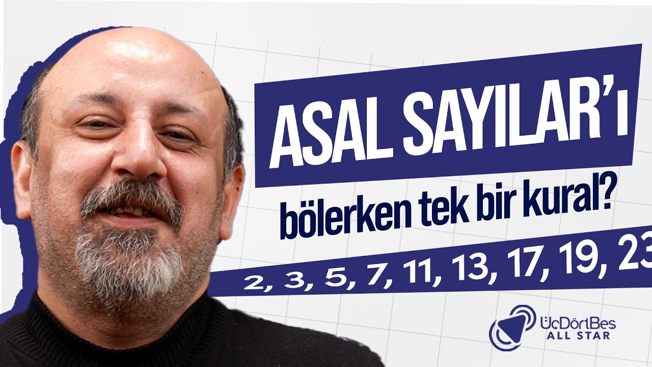 Mustafa Yağcı'dan TÜM ASALLAR İÇİN BÖLÜNEBİLME KURALLARI