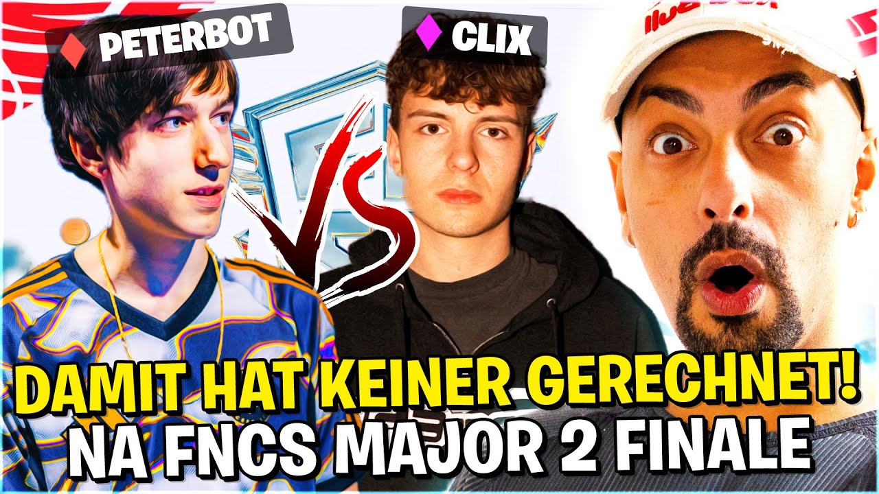 PETERBOT VS CLIX IM 560.000$ NA FNCS FINALE! EXTREM KNAPP! 😱🤯