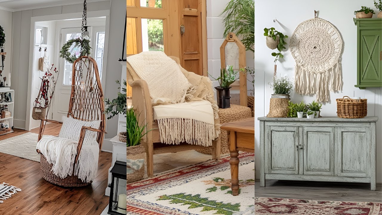 Farmhouse Meets Boho | Vintage Rustic Decor Ideas
