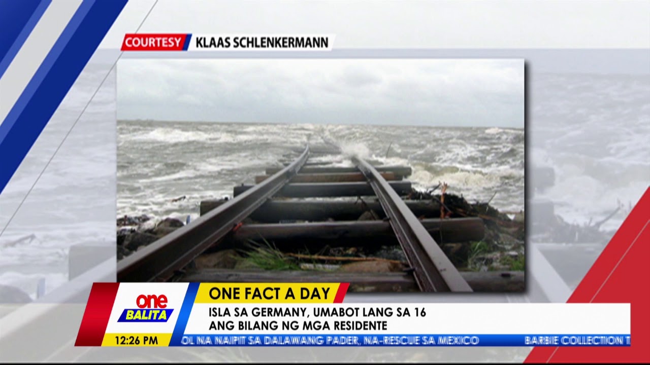 Islang lumulubog sa tubig, pwedeng tirhan? | ONE BALITA