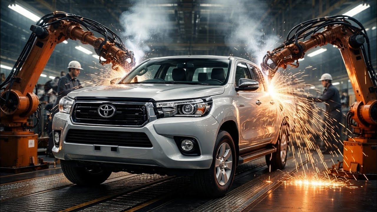 Inside Toyota Hilux Revo’s Japanese Factory – How the World’s Toughest Pickup Is Made