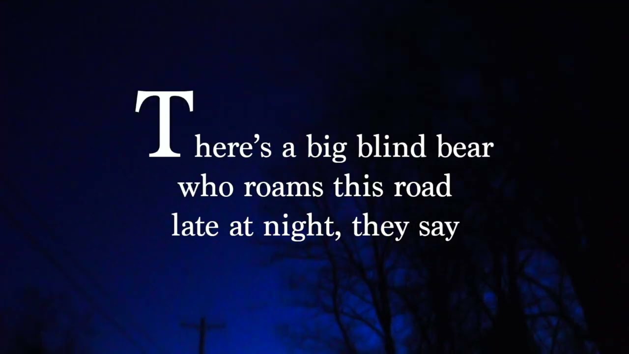 Walter Martin - The Bear (Official Lyric Video)
