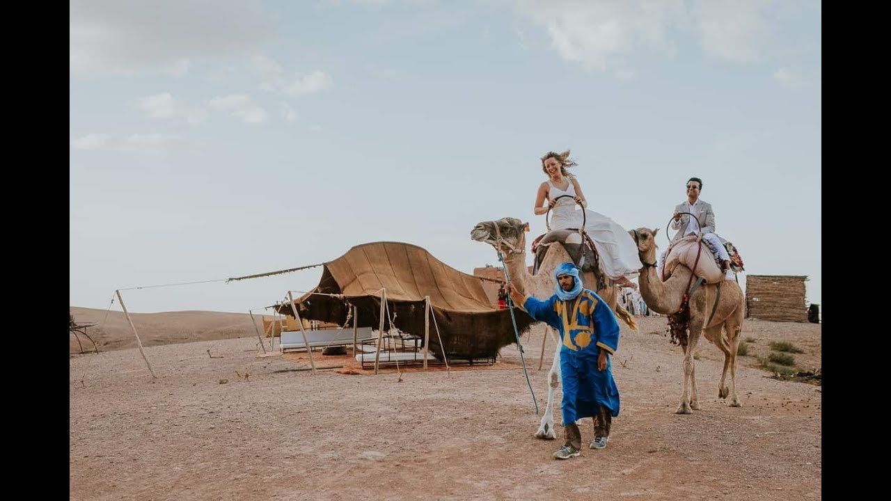 Mariage au Beldi Country Club Marrakech et dans le Desert d'Agafay
