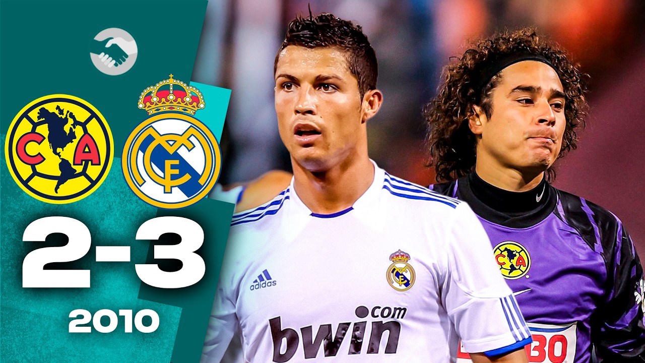 El GOLAZO de Cristiano Ronaldo para FIRMAR la REMONTADA ⚽🦅 América 2-3 Real Madrid 👑⚪