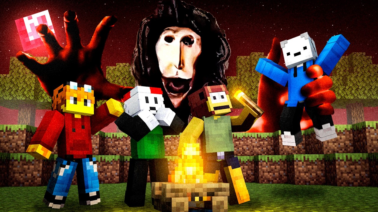 SOBREVIVIMOS al LOCUST en MINECRAFT con AMIGOS 😨