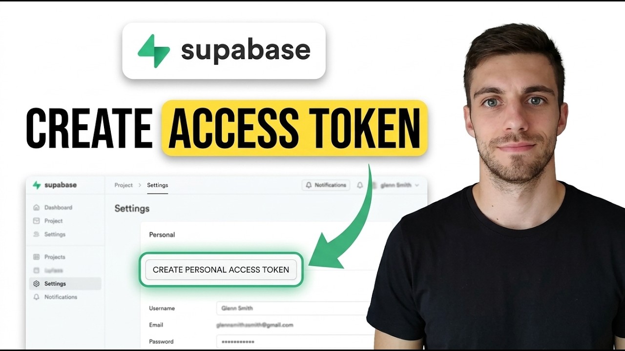 How to Create a Personal Access Token in Supabase (Complete Tutorial)