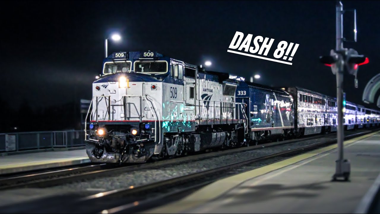 [4K] AMTRAK DASH 8 MEGA COMPILATION (2025)