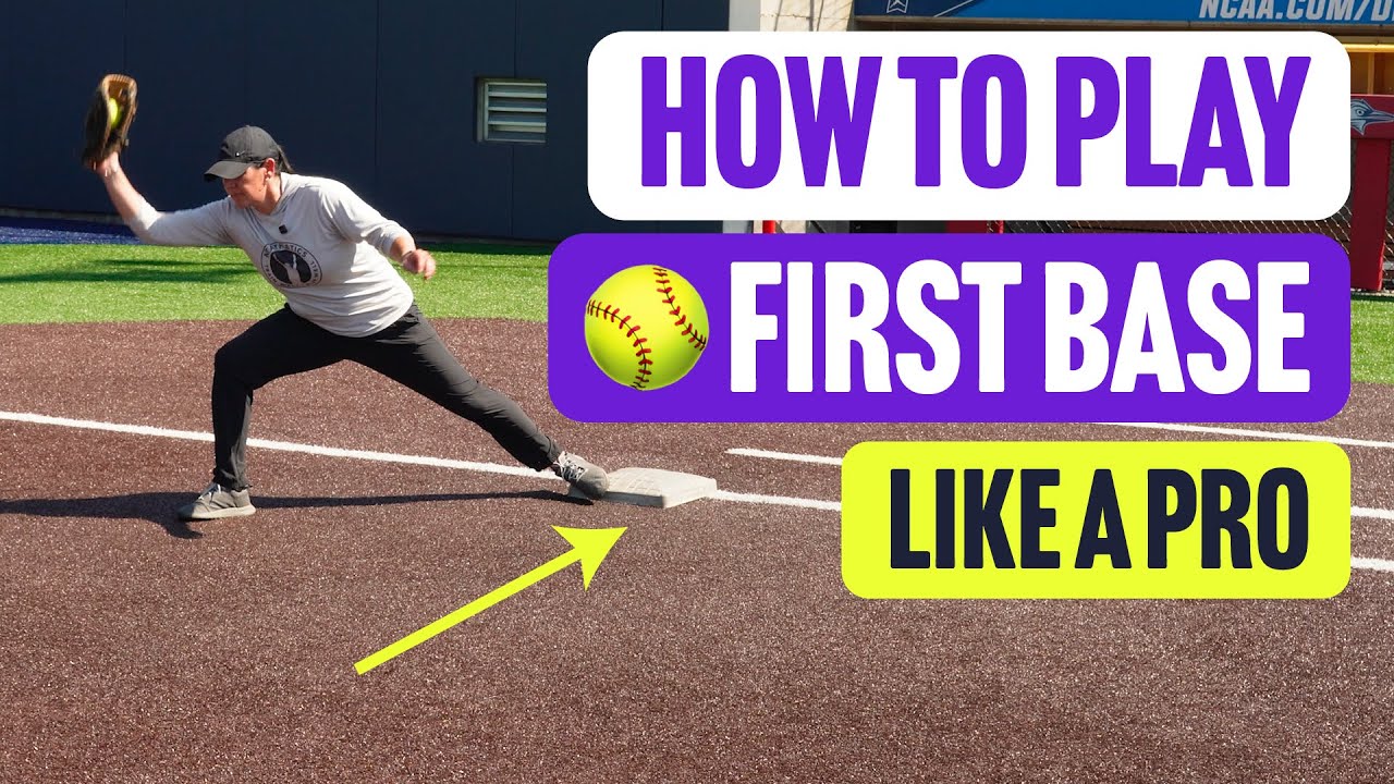 Как играть на первой базе в софтболе [От бывшего игрока All-Star Pro]