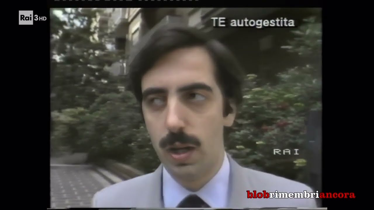 Tribuna autogestita MSI con Maurizio Gasparri - 1983