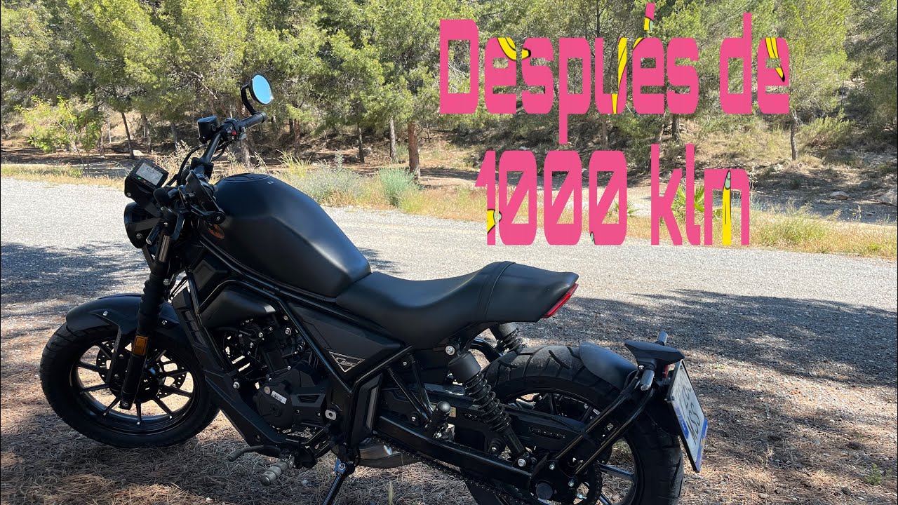 Zontes C125 Después de 1000 klm