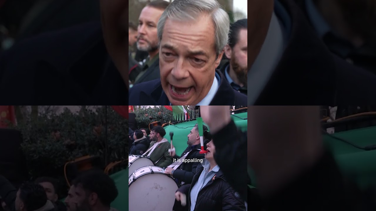 Demonstrators in London gather in support of Iran protesters | REUTERS