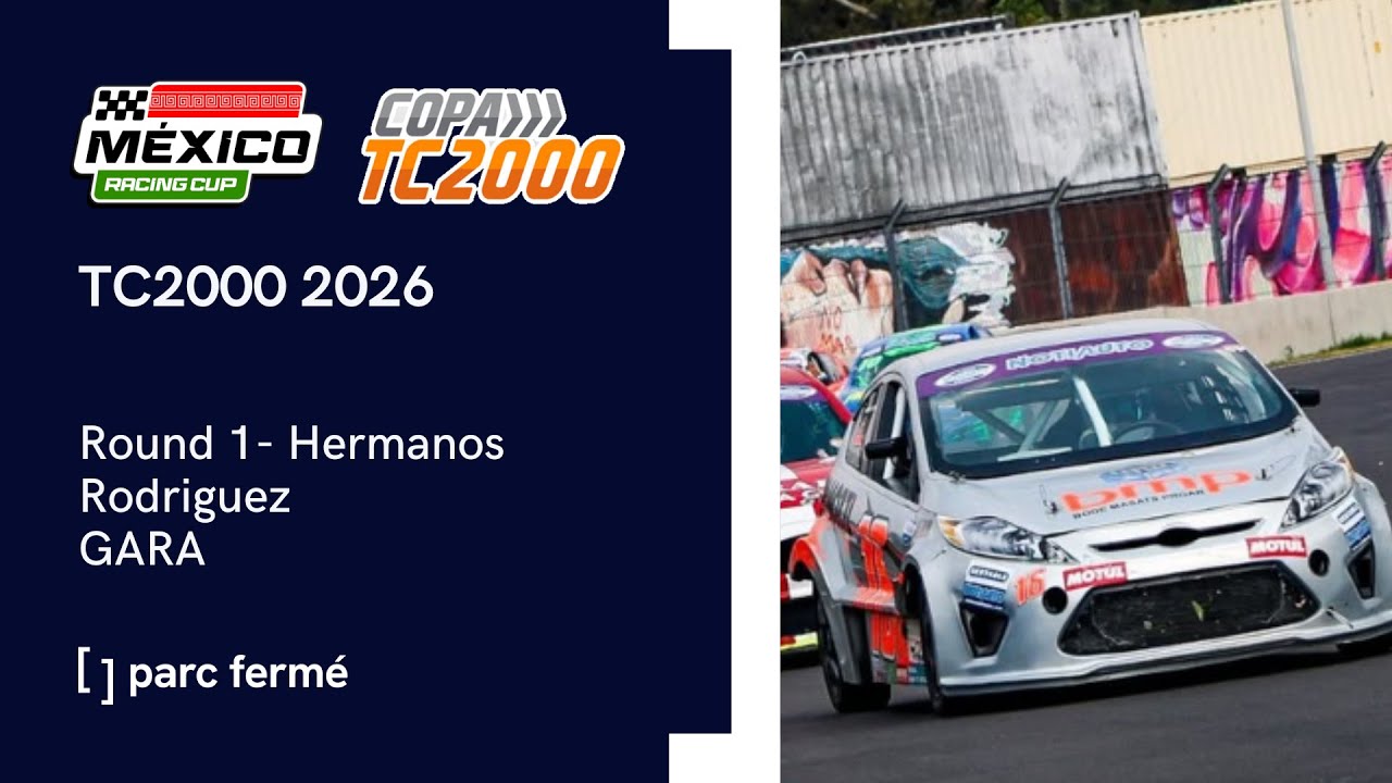 Mexico Racing Cup 2026 - TC2000 | Round 1: Hermanos Rodriguez - Gara