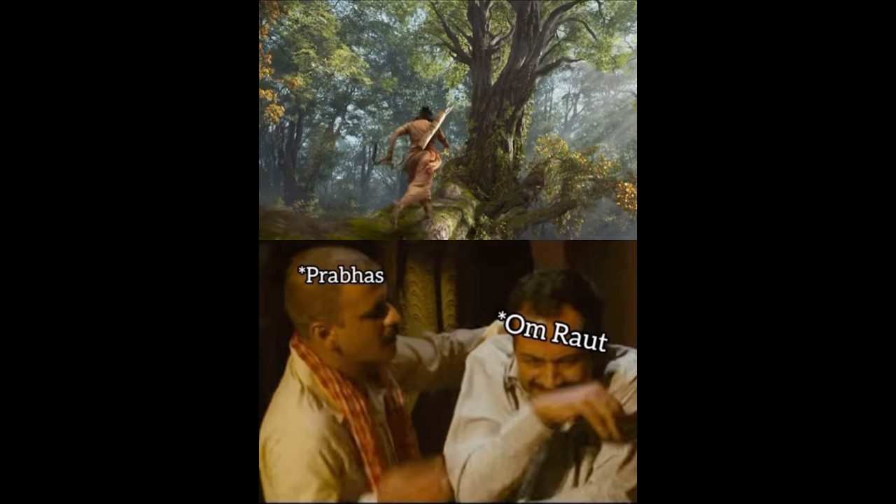 Prabhas om raut reaction after watching namit malhotra&rsquo;s ramayan the Introduction teaser #shorts