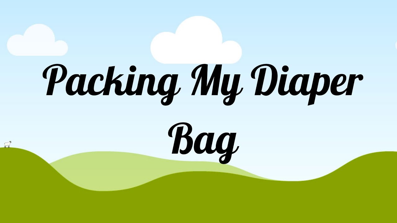 How I would pack my JuJuBe Diaper Bag for Miss B!