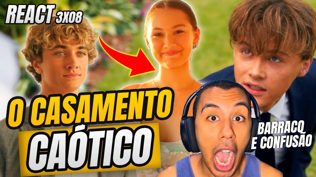 REACT: O CASAMENTO DA BELLY COM O JEREMIAH DEU TUDO ERRADO | O Verão que Mudou Minha Vida 3x08