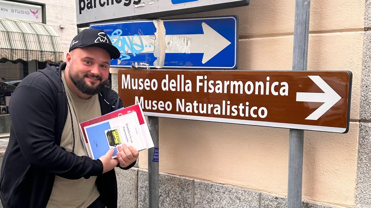 Visita ao Museo Della Fisarmonica - Mariano Dallapè - em Stradella - Pavia, Itália