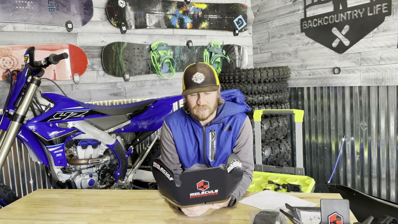 Best Dirt Bike Skid Plate? Molecule Motorsports Dirt Bike Skid Plates - First look