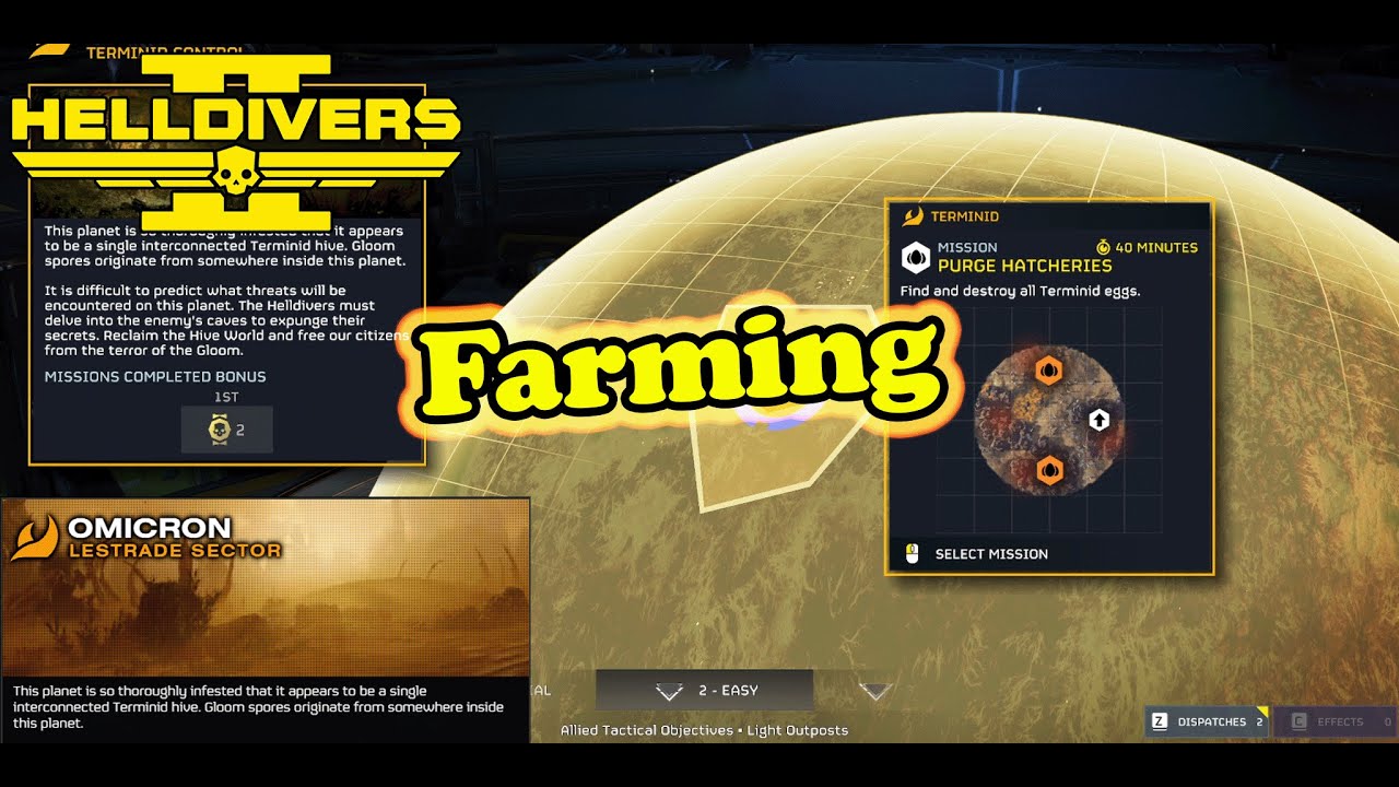 Farming | Helldivers 2: Omnicron 04