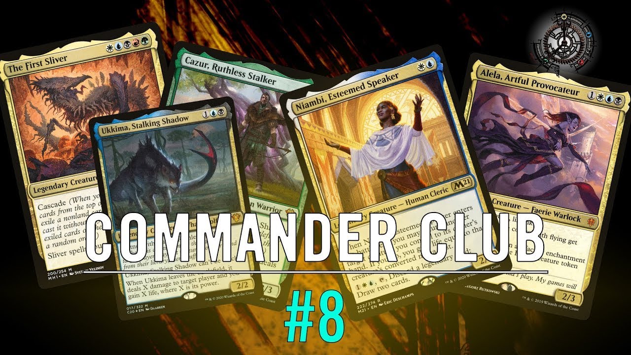 ⚡⚡Commander Club ⚡⚡ The First Sliver vs Cazur & Ukkima vs Niambi vs Alela