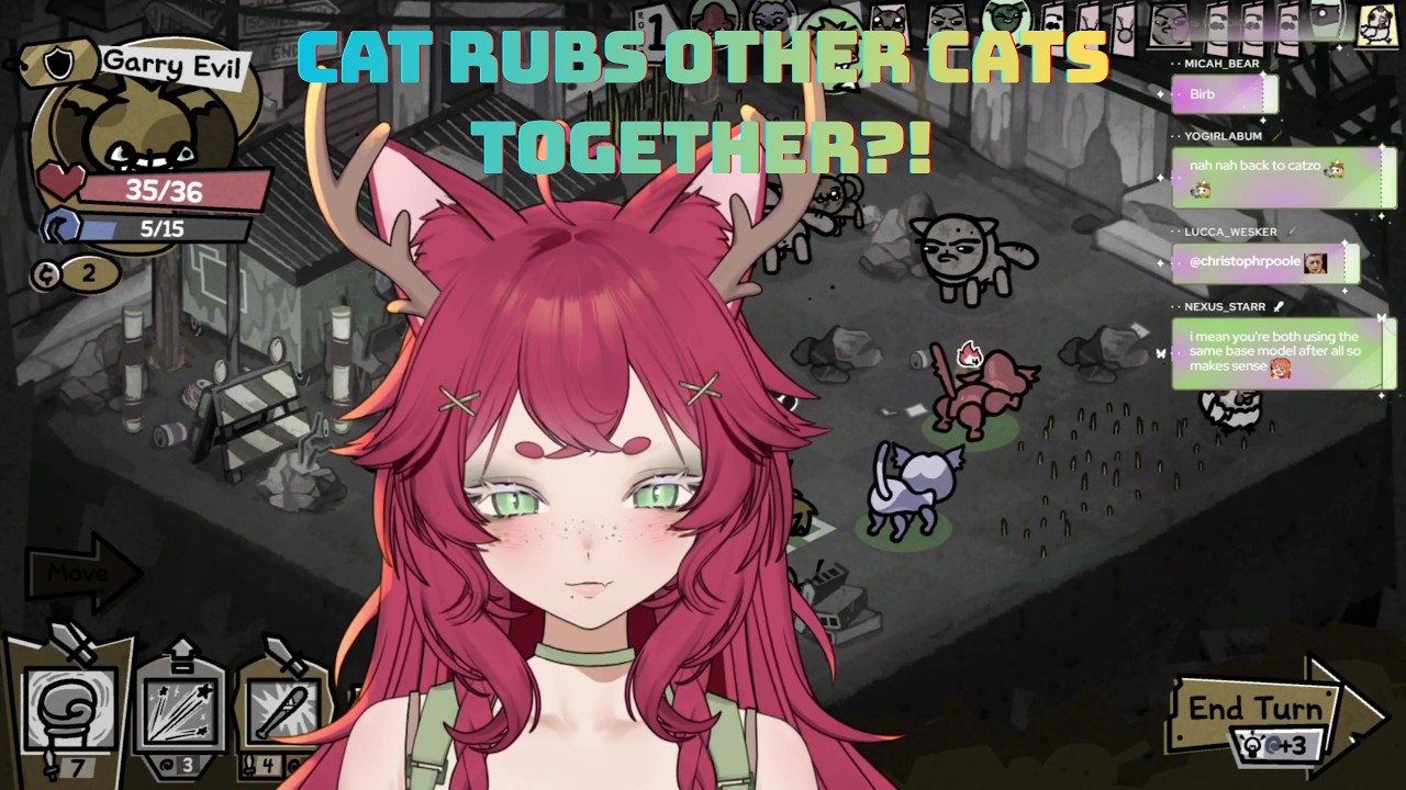 Deer Turns into a Cat?! (Mewgenics! Edited Twitch Vod)