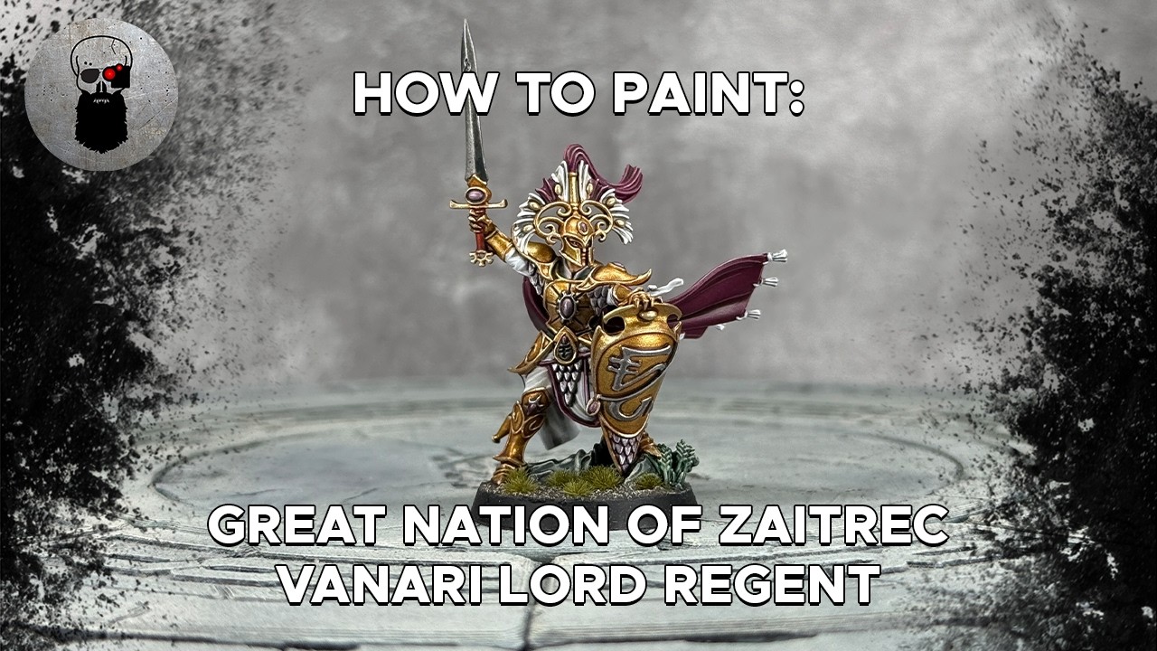 Contrast+ How to Paint: Zaitrec Vanari Lord Regent