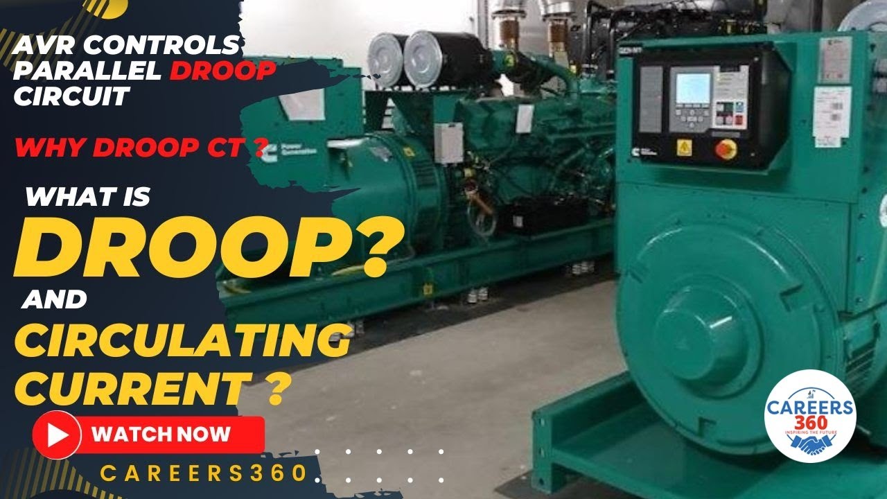 WHAT IS DROOP AND CIRCULATING CURRENT , CORRECT SETTING OF DROOP ? AVR IN PARALLEL DROOP CIRCUIT