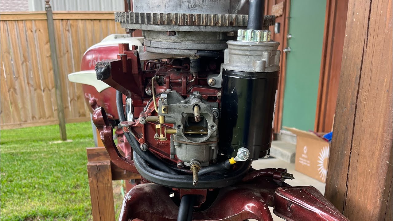 Upgrading Vintage Outboards - 1957 Johnson Seahorse Edition