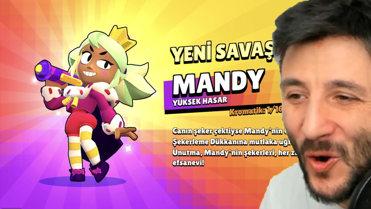 İşte Yeni Karakter MANDY 😍 Brawl Stars