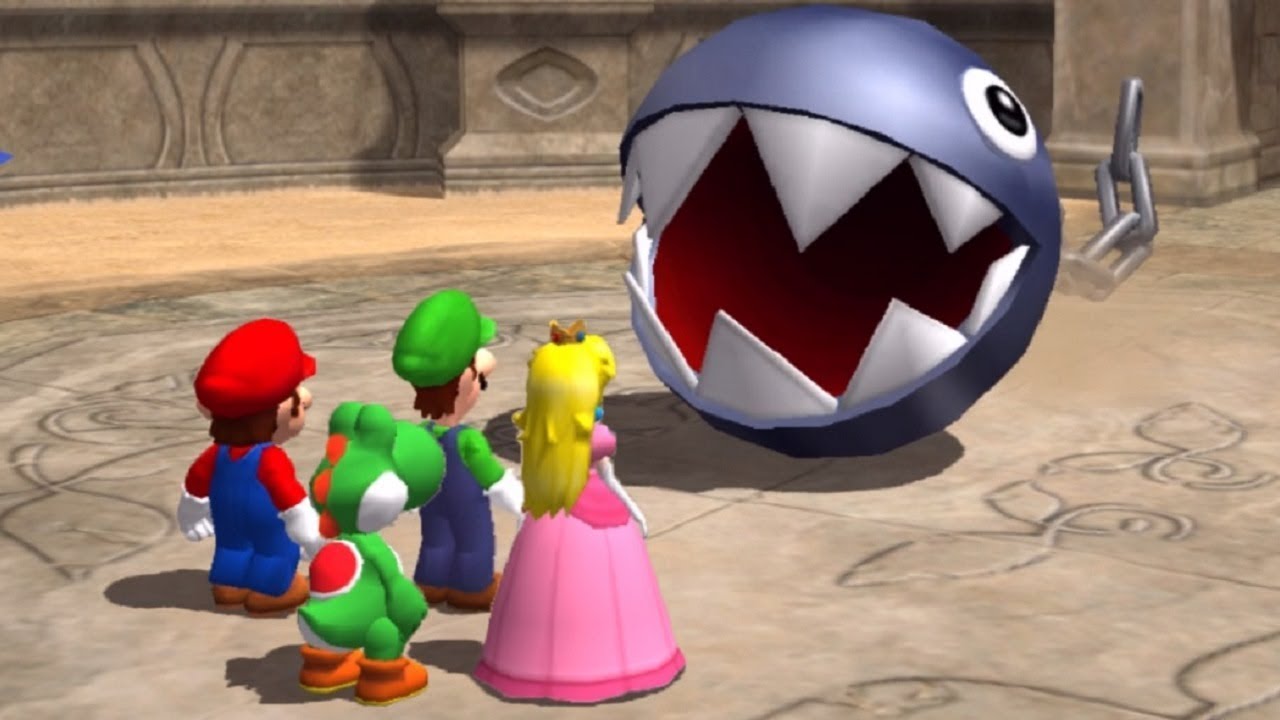 Mario Party 8 - Minigames - Mario VS Luigi VS Peach VS Yoshi