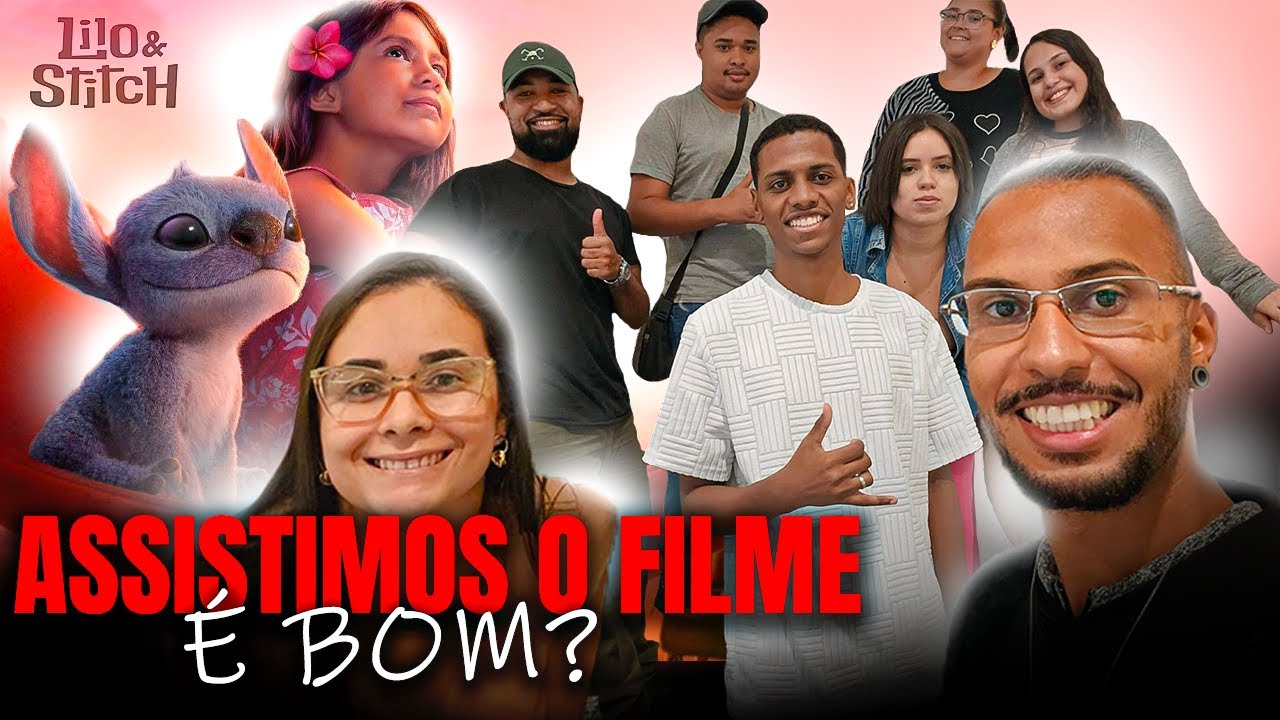 A Tarde Mais Divertida - Nosso Rolê no Cinema Filme Novo Lilo & Stitch ♥️ - Lariih Correia