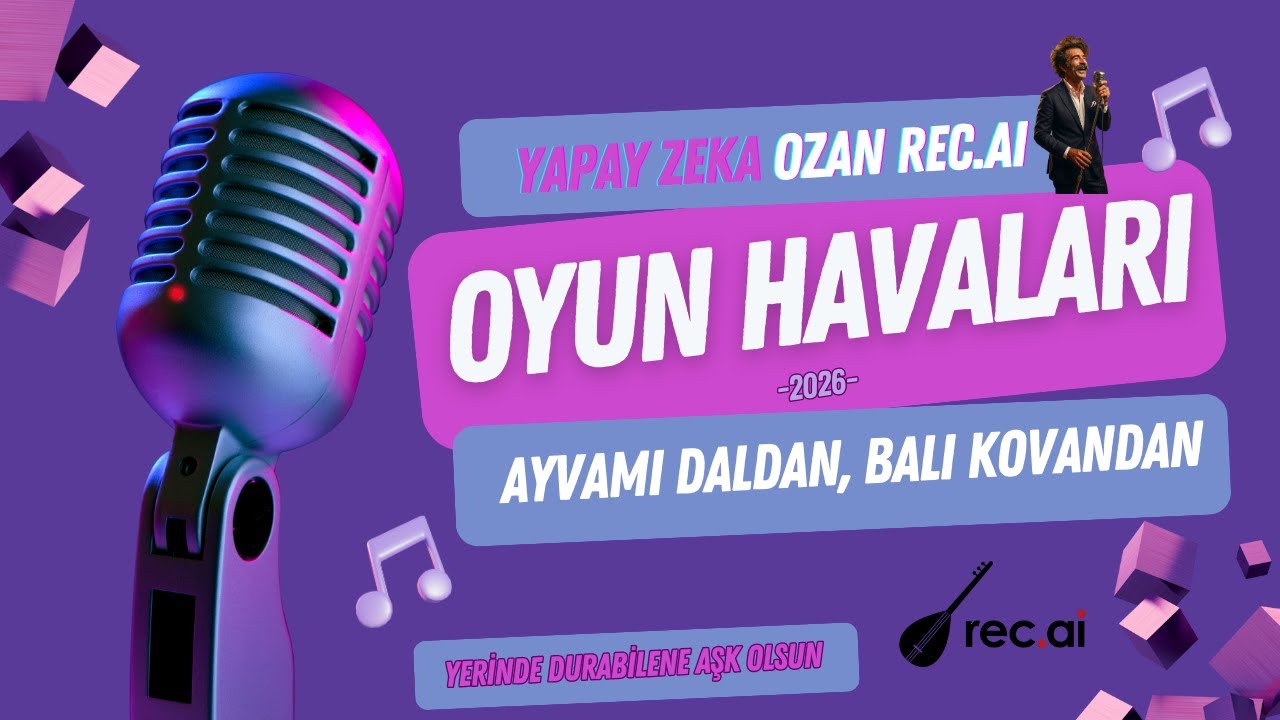 Yapay Zeka Ozan Recai'den Oyun Havaları- Ayvamı Daldan Balı Kovandan | rec.ai